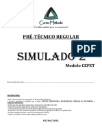 Simulado 02 PT Modelo CEFET