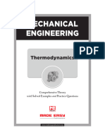 Mechanical Engineering: Thermodynamics