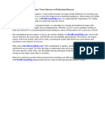 Resume in English Example PDF