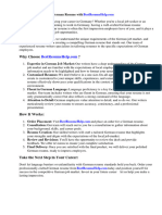 German Resume Latex Template