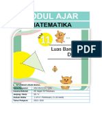 Modul Ajar Luas Jajargenjang Kelas 5