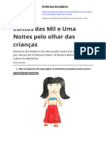 Contos Das Mil e Uma Noites Pelo Olhar Das Criancas