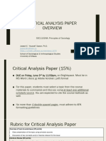 Soc1101wa CriticalAnalysisPaper-Discussion