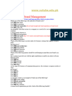 Brand Management - MKT624 Sprin 2011 Final Term Paper