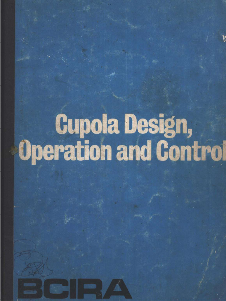 Cupola Design Operation and Control | PDF