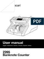 Safescan 2265 Full Manual en