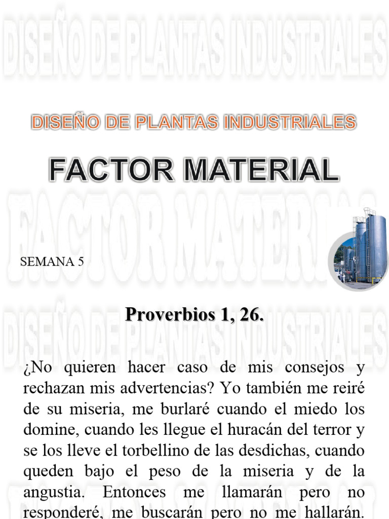 05 Cap. V Factor Material | PDF | Business | Producción y fabricación