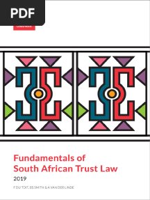 Fundamentals of South African Trust Law 1st Ed