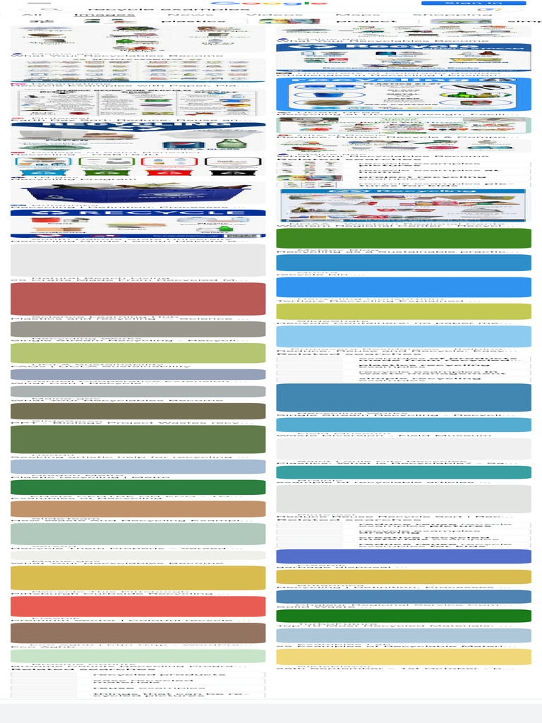 Recycle Examples - Google Search | PDF | Recycling | Waste Management
