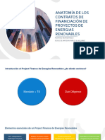 Presentación Project Finance Energías Renovables - Contratos de Financiación (Versión Final) (71849098 - 1)