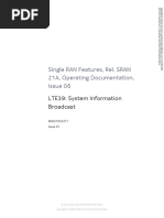 LTE39 System Information Broadcast