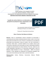 Artigo Produo Do Conhecimento Caio Queiroz