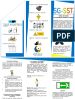 Folleto Sistema de Gestion de Seguridad y Salud en El Trabajo