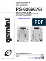 Gemini Ps 626i 676i Manual de Usuario