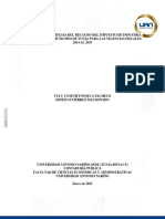 Análisis y Estrategias Del Recaudo Del Impuesto de Industria y Comercio Del Municipio de Tunja para Las Vigencias Fiscales 2014 Al 2019
