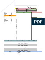 SWADE Character Sheets