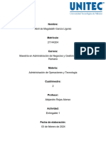 Entregable 1 de Administracion de Operaciones y Tecnologia