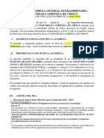 ACTA DE LA ASAMBLEA GENERAL - CHOCO - Nombramiento de Directiva 2024