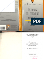 Elements de Literature Comparee