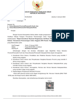 Undangan Rapat Koordinasi Nasional Tahapan Pencalonan Perseorangan Anggota DPD 