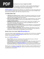 Data Science Cover Letter Reddit