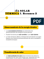 Energia Solar Termica I - Resumen 2