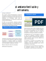 Manejo Del Ambiente: Ventilación y Enfriamiento