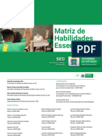 Matriz de Habilidades Essenciais - SED-MS