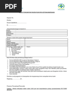 Formulir 3KK1 BPJS Ketenagakerjaan Tahap 1 | PDF