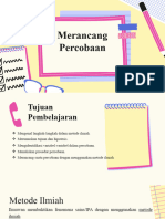 Pertemuan 46 Merancang Percobaan