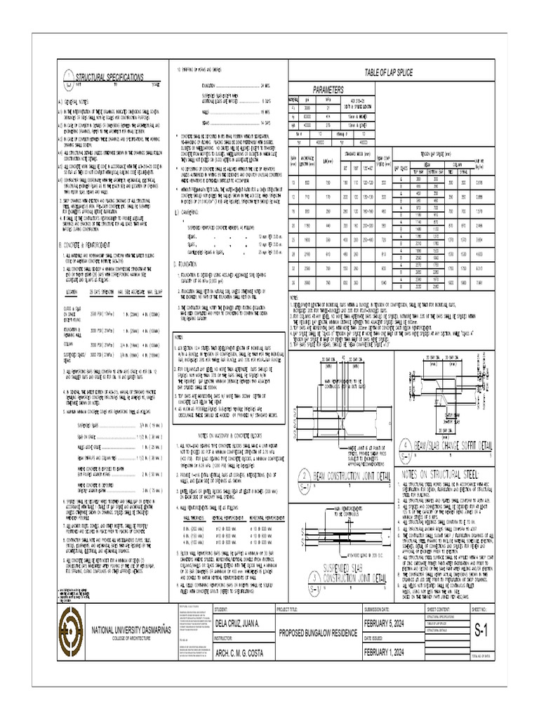 Abtecn2s Structural Gen Notes S-1 1 | PDF
