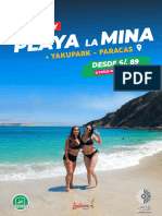 Full Day Playa La Mina + Yakupark 2024 Verano