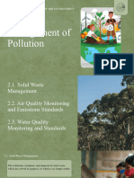 Management of Pollution