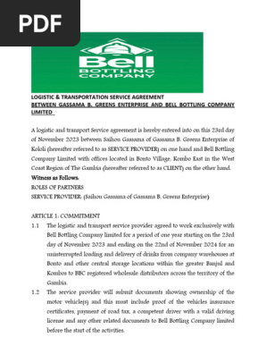 Transport Contractual Agreement Noovember 2023[1]
