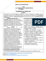 Taller - Organismos de Control de La Corrupción en Colombia