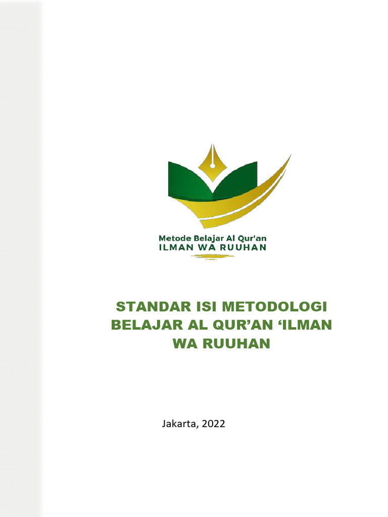 Metodologi Pembelajaran IWR Al Qur'an | PDF
