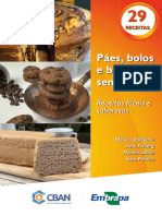 Livro de Receitas Paes Bolos e Biscoitos Sem Gluten