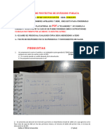 2023-2 Examen Final de Proyectos de Inversion Publica