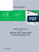 69NT40 551 500 To 599: Container Refrigeration