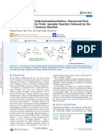 Kumar Et Al 2021 Total Synthesis of 6 Hydroxymetatacarboline D Discovered From Mycena Metata Via The Pictet Spengler