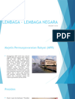 Lembaga - Lembaga Negara Pincent