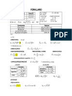 Formulario Electromagnetismo