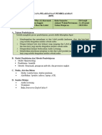 (Unit 3) RPP Praktik Mengajar Bahasa Inggris