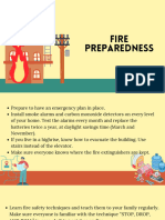 Fire, Volcanic Erruption, Earthquake General Preparedness