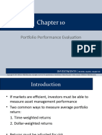 Chapter 10 - Portfolio Performance Evaluation