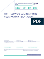 TDR Vegetacion y Plantacion RV07