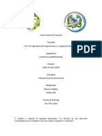 LOGISTICA Preguntas Desafiantes