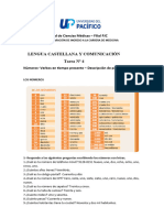 Tarea 4 - NÃºmeros - Verbos en Tiempo Presente Â DescripciÃ N de Personas