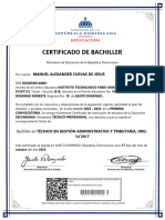 Certificado PDF