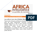 Africa Intelligence 06 Novembre 2023